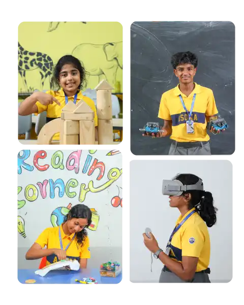 We combine the CBSE NCERT curriculum with cutting-edge technology and a forward-thinking approach.